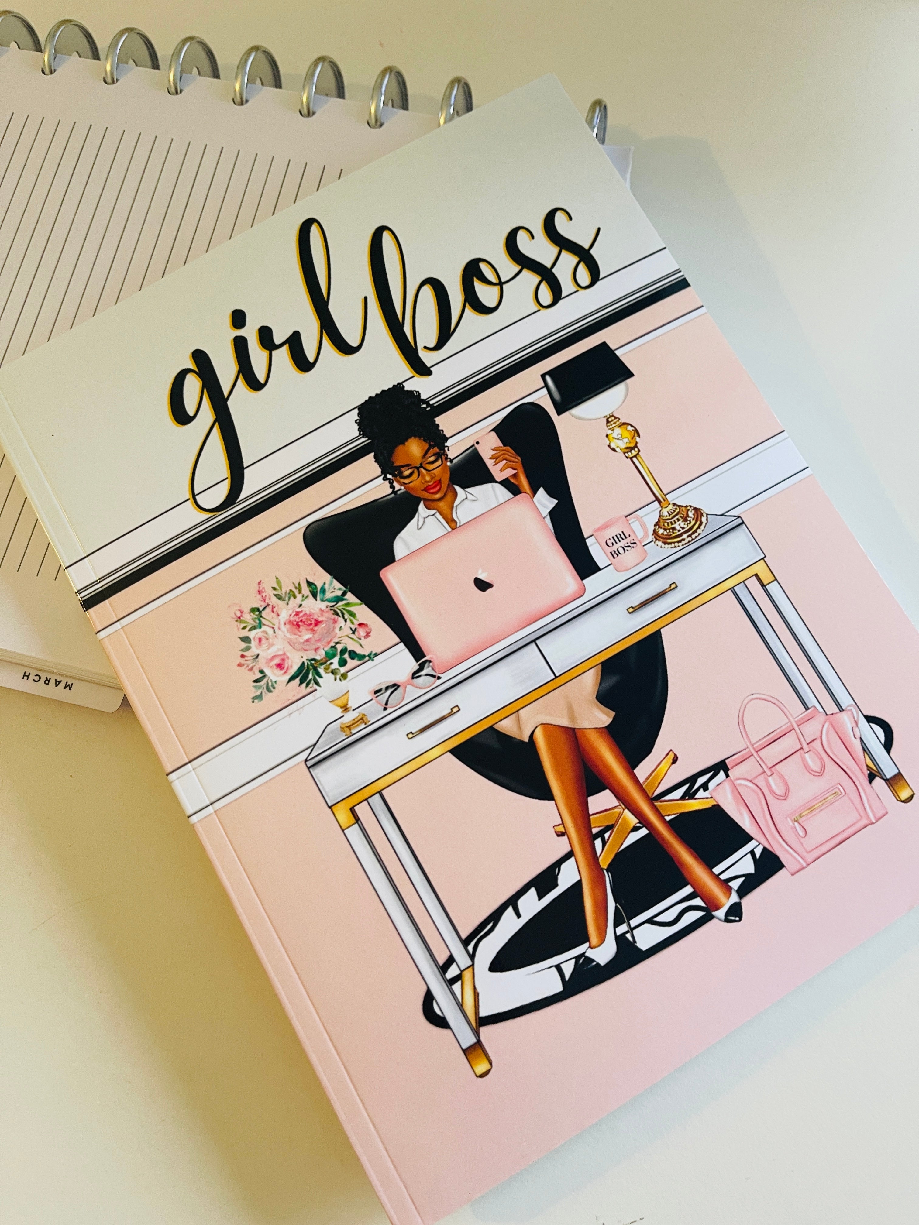 Black Girl Magic Girl Boss Writing Journal for African American Women ...